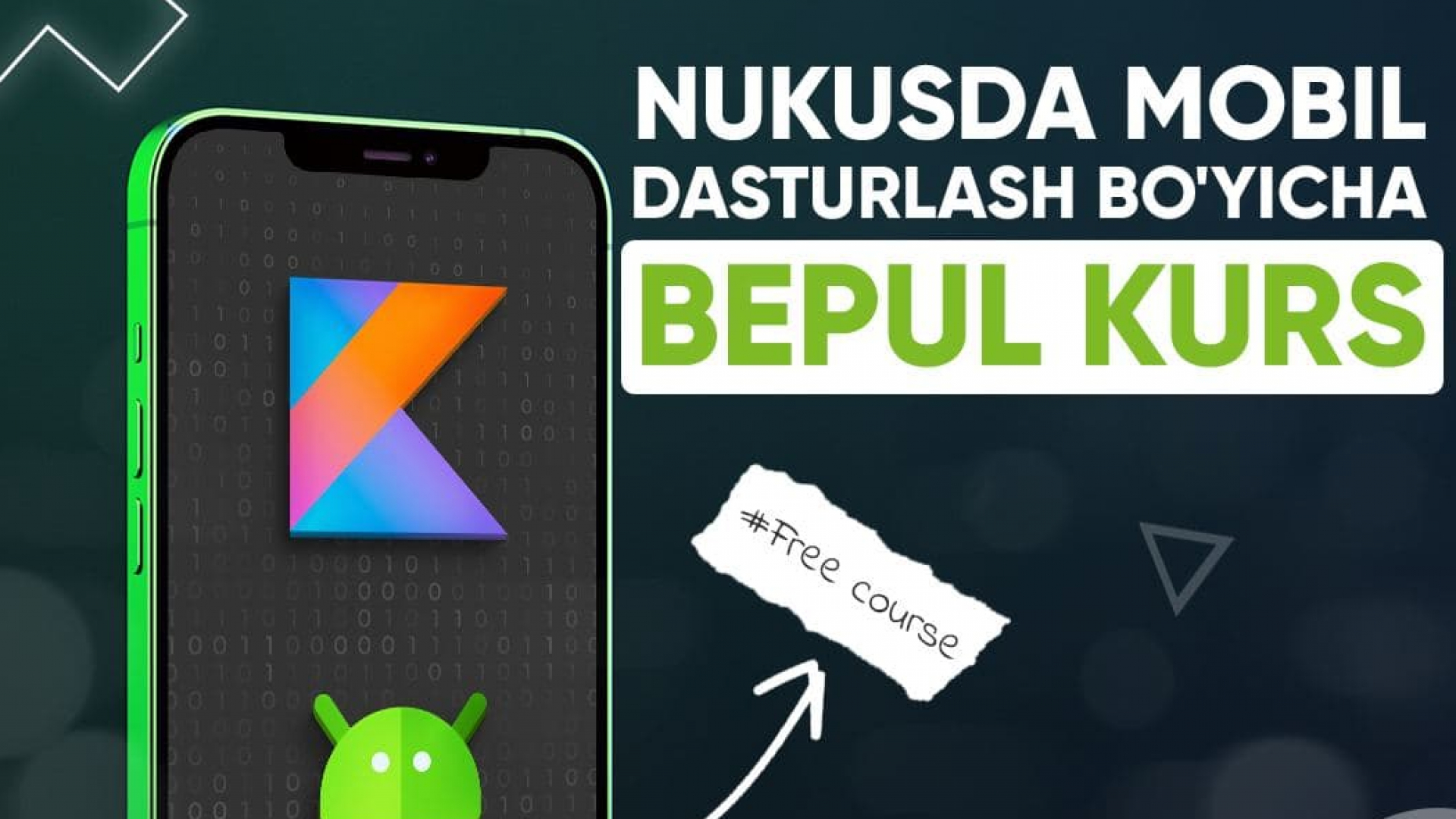 IT Park tomonidan Nukus yoshlari uchun bepul mobil ilova yaratish kursi