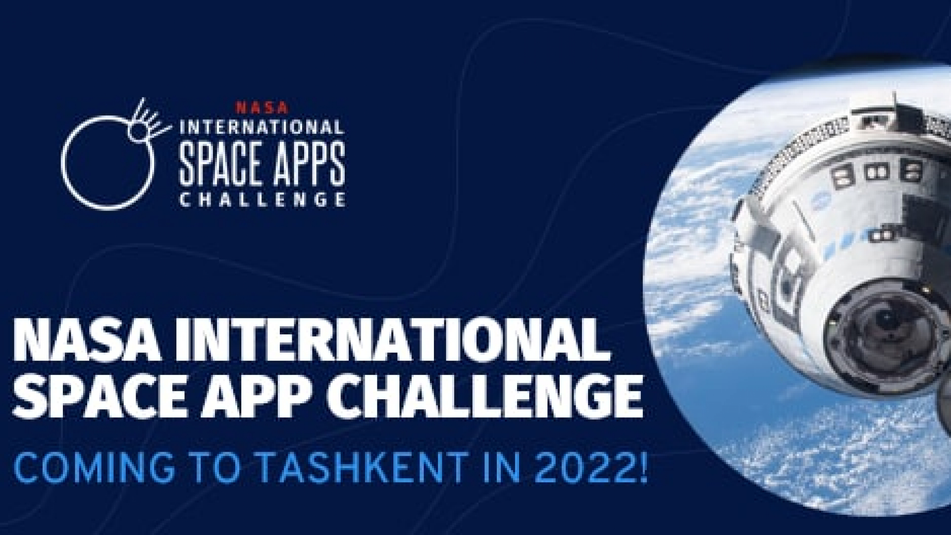Oʻzbekiston Respublikasida “Oʻzbekkosmos” agentligi va NASA tomonidan tashkillashtiriladigan NASA SPACE APPS TASHKENT xalqaro tadbiri