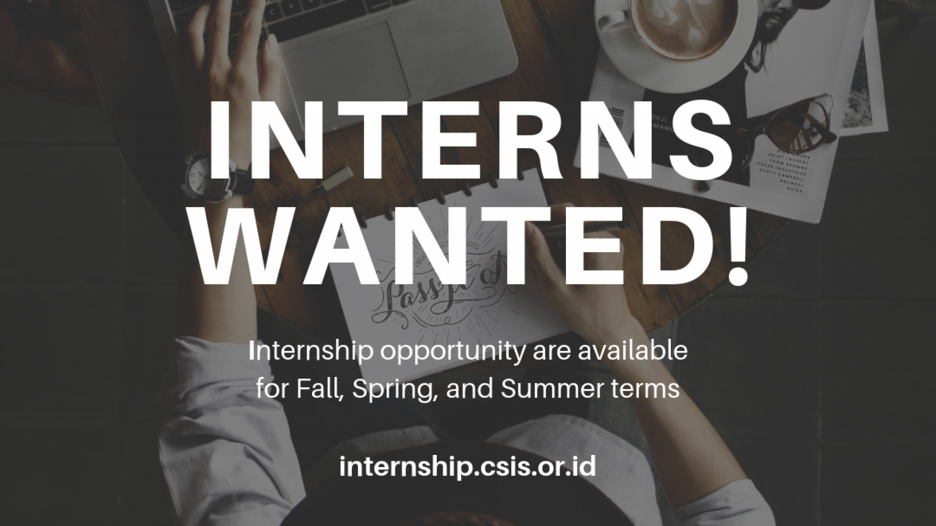 3-4-kurs bakalavr/magistratura talabalari va bitiruvchilarga Indoneziyada amaliyot qilish imkoniyati — CSIS Internship program