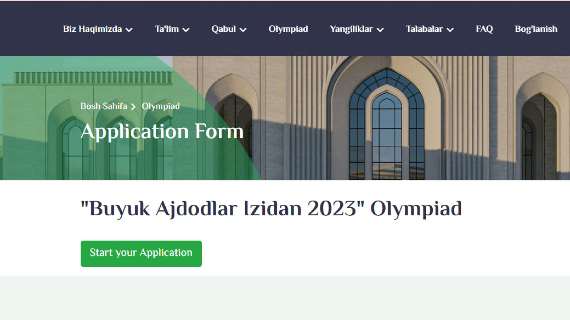 Sovrin jamg‘armasi 1 milliard so‘m bo‘lgan fizika va kimyo fanlari bo'yicha respublika fan olimpiadasi