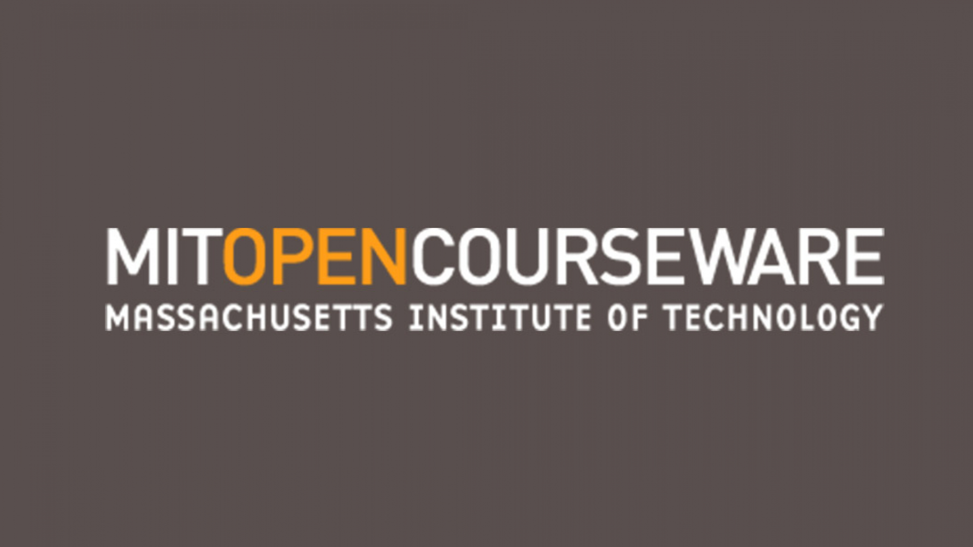 Massachusets texnologiya institutidan turli sohalarga tegishli maʼlumotlarni qulay va bepul topish imkonini beruvchi dastur