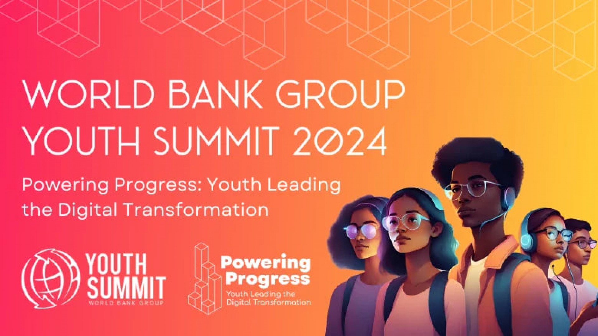 Jahon Banki tomonidan 18 yoshdan 35 yoshgacha barcha iqtidorli yoshlar uchun Amerikada oʻtkaziladigan sammit — Youth Summit 2024