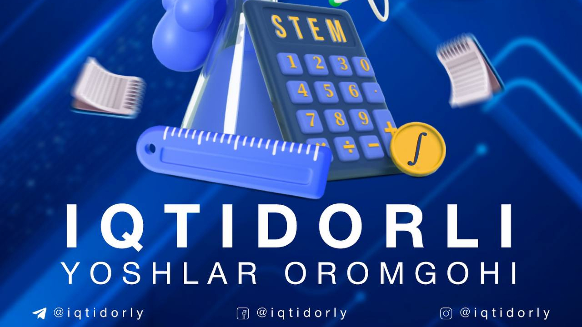 Yoshlar ishlari agentligidan STEM fanlari bilimdonlari uchun “IQtidorli” yoshlar oromgohi