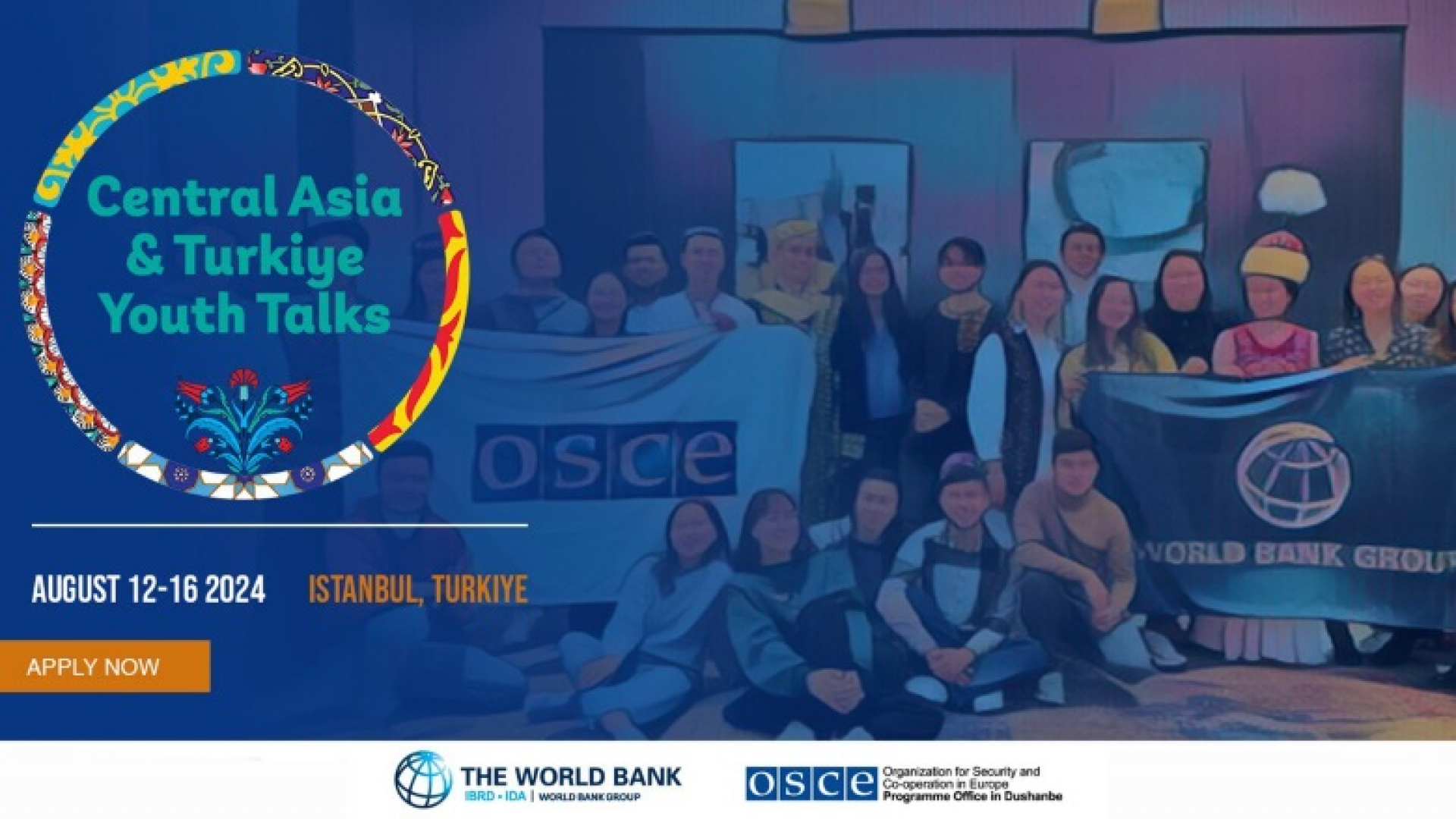 18-25 yosh oraligʻidagilar uchun Turkiyaning Istanbul shahrida xarajatlari qoplanadigan dastur — Central Asia & Türkiye Youth Talks