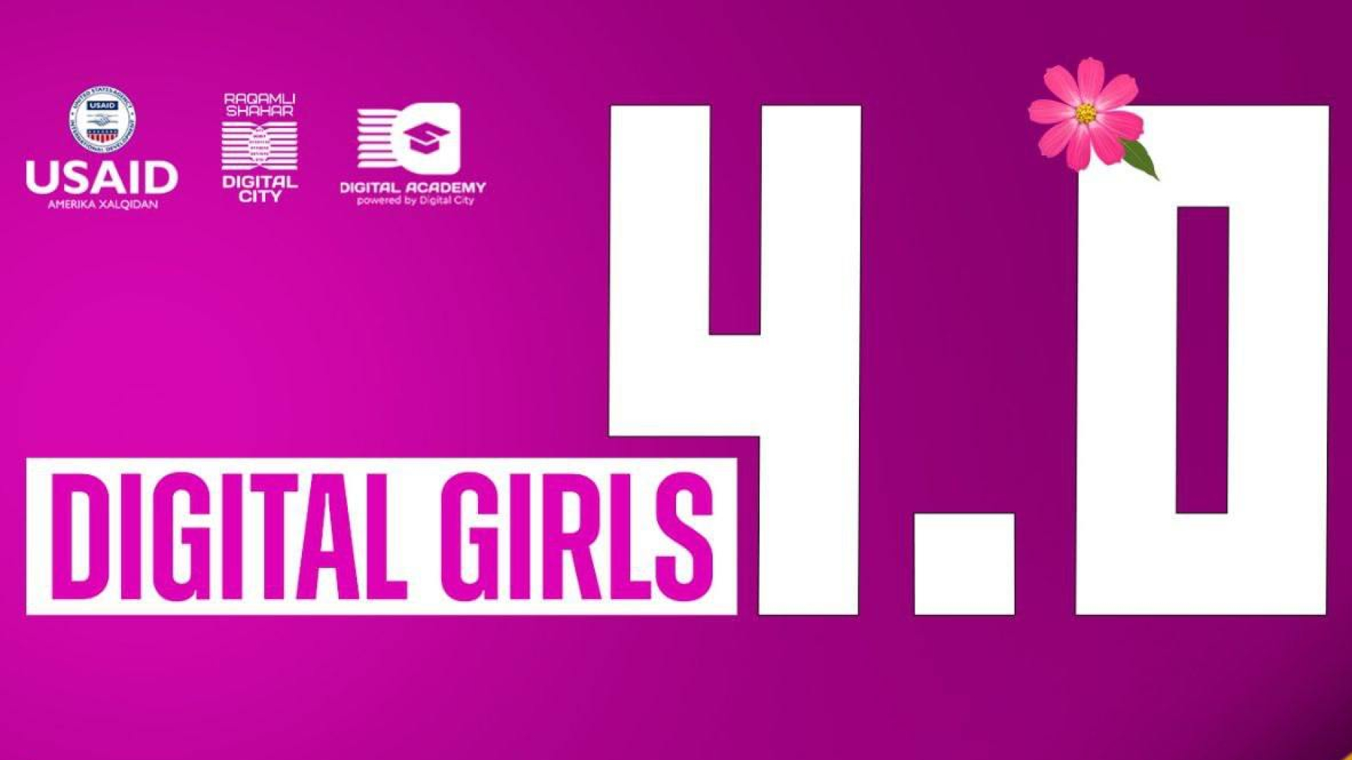 Xotin-qizlar uchun zamonaviy IT kasblarini bepul oʻrgatuvchi 200 oʻrinli “Digital Girls” dasturi