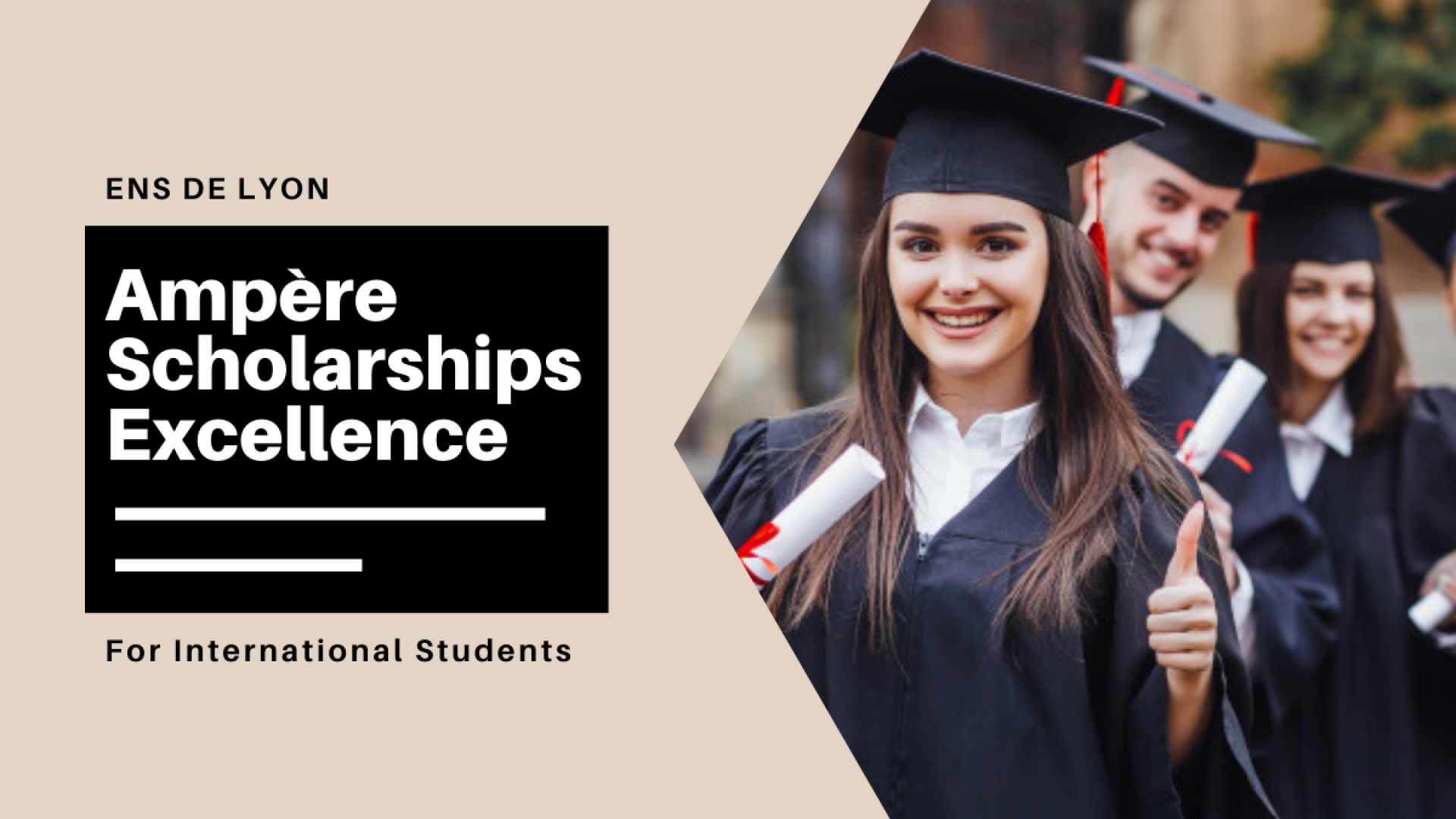 Fransiyada magistratura bosqichini grant asosida oʻqish uchun Ampère Scholarships of Excellence dasturi