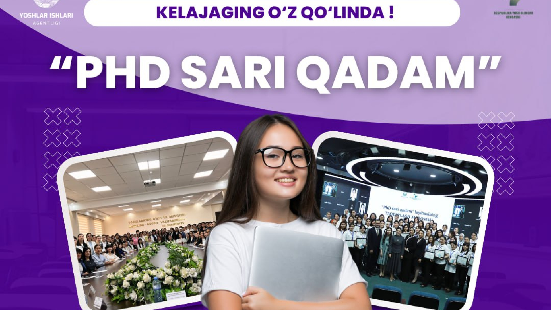 Ilmiy-tadqiqot faoliyatini olib borayotgan barcha ayol-qizlarga “PhD sari qadam” lоyihasining 3-mavsumi uchun grant dasturi