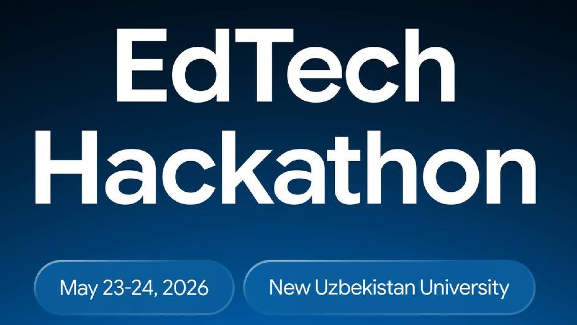 Yangi Oʻzbekiston universitetida dasturchilar uchun EdTech yoʻnalishidagi xakaton