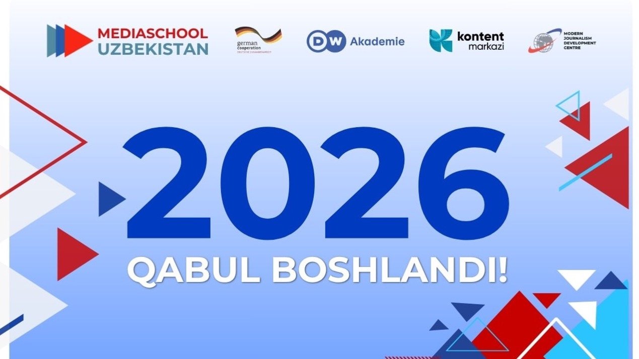 Media School Uzbekistan 2026 — bepul professional media-maktab dasturi